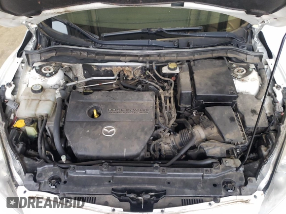 2010 Mazda 3 S Sport with VIN JM1BL1H56A1351402, listed as a Copart auction lot 46910135 with 207,441 mi miles and Salvage title. Bid and sale history available at DreamBid. Image 11.