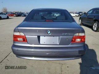 2001 BMW 5 Series 540i with VIN WBADN53421GC96565, listed as a Copart auction lot 83236524 with 149,650 mi miles and Salvage Title. Bid and sale history available at carsss.com. Image 6.