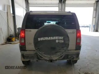 2006 Hummer H3 with VIN 5GTDN136468163620, listed as a Copart auction lot 52881665 with 170,942 mi miles and Salvage Title. Bid and sale history available at carsss.com. Image 6.