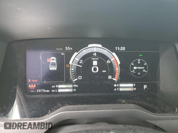 2023 Toyota Tundra 1794 Edition with VIN 5TFMA5DB7PX088232, listed as a Copart auction lot 52026975 with 23,776 mi miles and Salvage title. Bid and sale history available at DreamBid. Image 9.
