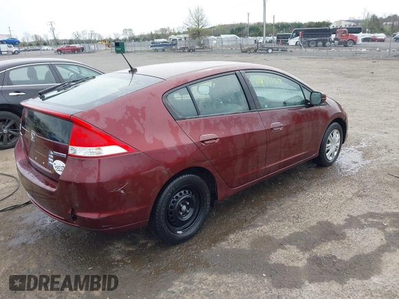 2011 Honda Insight with VIN JHMZE2H37BS011148, listed as a IAAI auction lot 41953167 with 79,143 mi miles and . Bid and sale history available at DreamBid. Image 4.