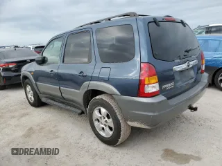 2001 Mazda Tribute LX with VIN 4F2YU09151KM49909, listed as a Copart auction lot 76792224 with Not Provided miles and Salvage Title. Bid and sale history available at carsss.com. Image 2.