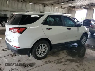 2024 Chevrolet Equinox LS with VIN 3GNAXSEG5RL255543, listed as a Copart auction lot 59809895 with 13,377 mi miles and Salvage title. Bid and sale history available at DreamBid. Image 3.