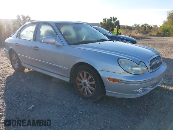 2004 Hyundai Sonata GLS with VIN KMHWF35H34A011658, listed as a IAAI auction lot 41605017 with 151,332 mi miles and . Bid and sale history available at DreamBid. Image 1.