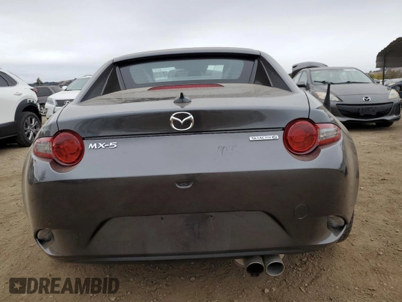 2022 Mazda MX-5 Miata Grand Touring z VIN JM1NDAM77N0501546, wystawiony jako Copart lot #82161264 z przebiegiem 12 245 mil mil oraz Szkoda całkowita • Salvage title. Historia ofert i sprzedaży dostępna na DreamBid. Obrazek 6.