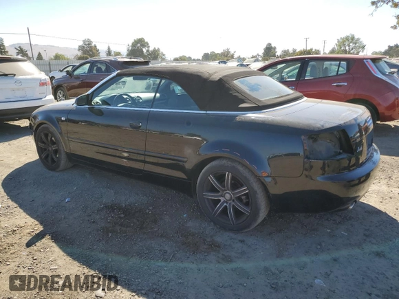 2004 Audi A4 1.8T with VIN WAUAC48H84K012238, listed as a Copart auction lot 70497434 with 106,292 mi miles and Salvage Title. Bid and sale history available at carsss.com. Image 2.