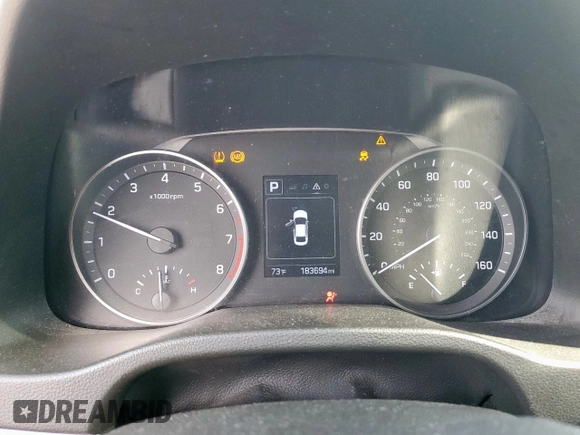 2018 Hyundai Elantra SEL z VIN 5NPD84LF4JH286232, wystawiony jako Copart lot #58422095 z przebiegiem 183 694 mil mil oraz Szkoda całkowita • Salvage title. Historia ofert i sprzedaży dostępna na DreamBid. Obrazek 9.