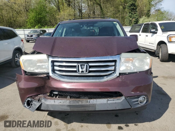 2015 Honda Pilot EX-L z VIN 5FNYF4H54FB029066, wystawiony jako Copart lot #54774505 z przebiegiem Nie podano mil oraz Szkoda całkowita • Salvage title. Historia ofert i sprzedaży dostępna na DreamBid. Obrazek 5.