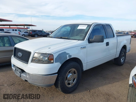 2005 Ford F-150 STX с VIN 1FTRX12W15KB74021, выставлен на аукционе IAAI как лот 41549011 с пробегом 173 750 миль миль и . История ставок и продаж доступна на DreamBid. Изображение 2.
