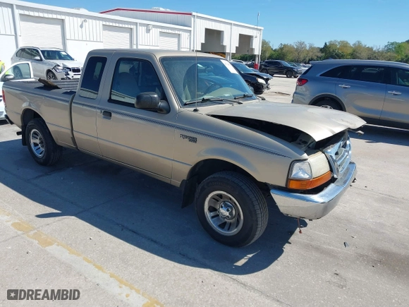 1999 Ford Ranger XL with VIN 1FTYR14V9XPB27111, listed as a IAAI auction lot 41744536 with 179,713 mi miles. Bid and sale history available at carsss.com. Image 1.
