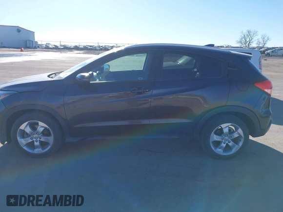 2016 Honda HR-V EX-L w/Navi with VIN 3CZRU6H76GM725247, listed as a IAAI auction lot 41322622 with 69,689 mi miles. Bid and sale history available at carsss.com. Image 14.