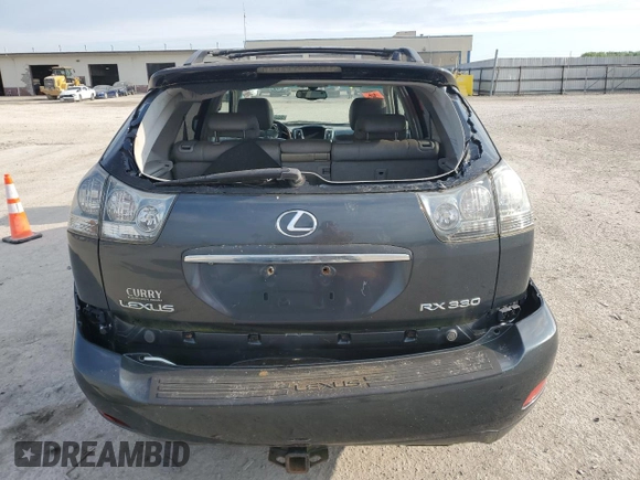 2005 Lexus RX 330 with VIN JTJHA31UX50082942, listed as a Copart auction lot 55515965 with 480,278 mi miles and Clean Title. Bid and sale history available at DreamBid. Image 6.