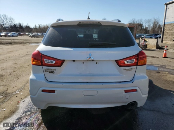 2011 Mitsubishi Outlander Sport SE with VIN JA4AR4AU2BZ014820, listed as a Copart auction lot 48354775 with 120,224 mi miles and Salvage Title. Bid and sale history available at carsss.com. Image 6.