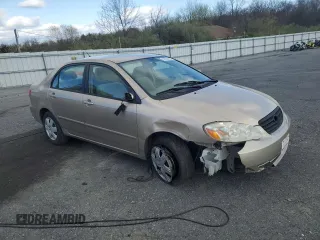2006 Toyota Corolla CE with VIN 2T1BR32E16C572962, listed as a Copart auction lot 53536165 with 83,050 mi miles and Salvage Title. Bid and sale history available at DreamBid. Image 4.