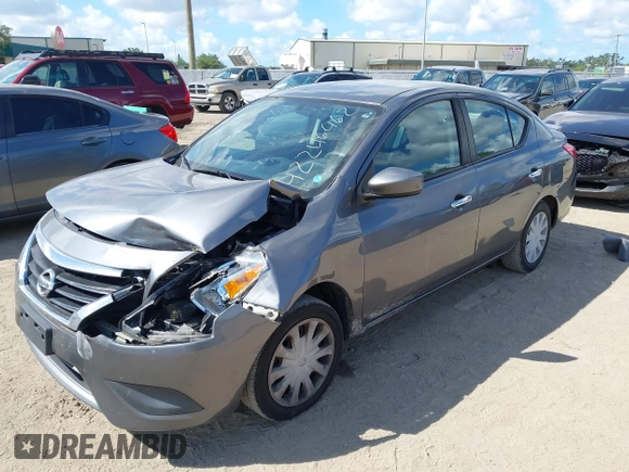 2019 Nissan Versa SV z VIN 3N1CN7AP1KL852367, wystawiony jako IAAI lot #42246462 z przebiegiem 140 456 mil mil oraz . Historia ofert i sprzedaży dostępna na DreamBid. Obrazek 16.