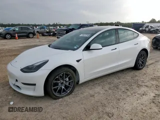 2023 Tesla Model 3 with VIN 5YJ3E1EA8PF418579, listed as a Copart auction lot 64472165 with 68,444 mi miles and Salvage title. Bid and sale history available at DreamBid. Image 1.