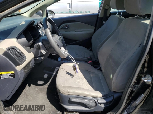 2016 Kia Rio LX with VIN KNADM4A30G6540250, listed as a Copart auction lot 69231164 with 170,095 mi miles and Salvage Title. Bid and sale history available at carsss.com. Image 7.