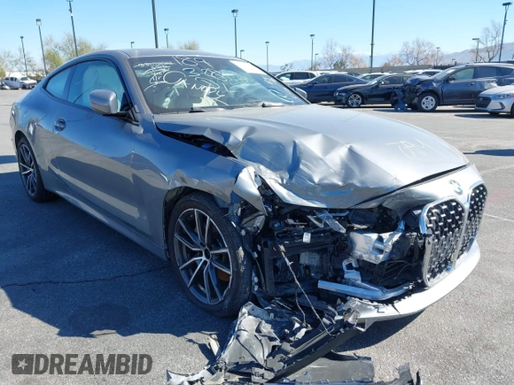 2023 BMW 4 Series 430i xDrive с VIN WBA73AP02PCM47839, выставлен на аукционе IAAI как лот 41450323 с пробегом 8 545 миль миль и . История ставок и продаж доступна на DreamBid. Изображение 1.