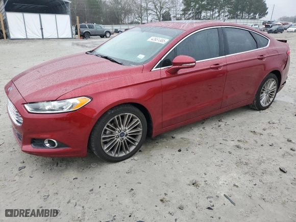 2016 Ford Fusion SE with VIN 3FA6P0HD0GR287675, listed as a Copart auction lot 42651385 with 108882 miles and Salvage Title. Bid and sale history available at carsss.com. Image 1.