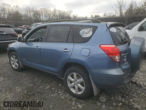 2007 Toyota RAV4 Limited with VIN JTMBK31V476024761, listed as a Copart auction lot 43507235 with 193,905 mi miles and Clean Title. Bid and sale history available at carsss.com. Image 2.