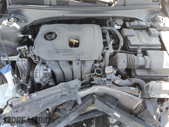 2022 Kia Forte LXS with VIN 3KPF24AD4NE428908, listed as a Copart auction lot 45915795 with 21,107 mi miles and Salvage Title. Bid and sale history available at carsss.com. Image 11.