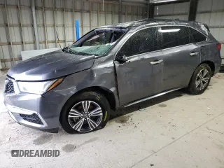 2018 Acura MDX with VIN 5J8YD4H33JL007961, listed as a Copart auction lot 47752255 with 93,331 mi miles and Salvage Title. Bid and sale history available at carsss.com. Image 1.