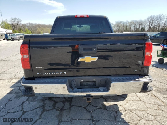 2016 Chevrolet Silverado 1500 LT with VIN 3GCUKREH8GG170689, listed as a Copart auction lot 52106825 with 197,206 mi miles and Salvage Title. Bid and sale history available at carsss.com. Image 6.