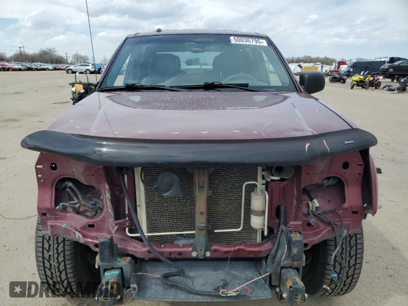 2008 GMC Canyon SLE1 with VIN 1GTDT33E288186865, listed as a Copart auction lot 50036795 with 107,581 mi miles and Salvage Title. Bid and sale history available at carsss.com. Image 5.