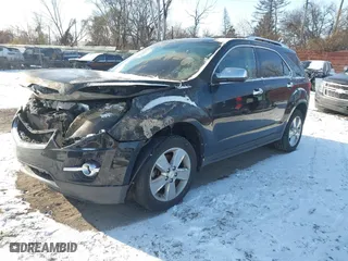 2012 Chevrolet Equinox LTZ with VIN 2GNFLFE56C6314229, listed as a IAAI auction lot 40977501 with 0 mi miles. Bid and sale history available at carsss.com. Image 2.