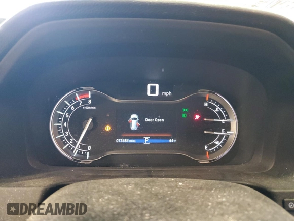 2017 Honda Pilot Touring with VIN 5FNYF6H97HB077601, listed as a Copart auction lot 53672935 with 73,484 mi miles and Salvage Title. Bid and sale history available at carsss.com. Image 9.