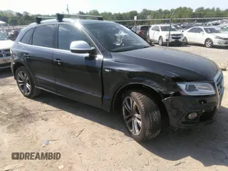 2014 Audi SQ5 Premium Plus with VIN WA1CGAFP6EA037813, listed as a IAAI auction lot 42058246 with 104,623 mi miles and . Bid and sale history available at DreamBid. Image 1.