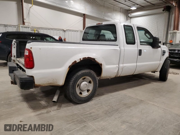 2008 Ford Super Duty F-250 SRW XL with VIN 1FTNX20508ED63857, listed as a Copart auction lot 82225554 with Not Provided miles and Non Repairable. Bid and sale history available at carsss.com. Image 3.