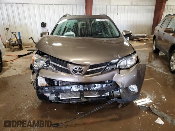 2014 Toyota RAV4 XLE with VIN JTMRFREVXED065100, listed as a Copart auction lot 48303505 with 120,779 mi miles and Clean Title. Bid and sale history available at carsss.com. Image 5.
