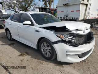 2018 Kia Optima LX with VIN 5XXGT4L39JG249982, listed as a Copart auction lot 85905544 with 91,650 mi miles and Salvage Title. Bid and sale history available at carsss.com. Image 4.