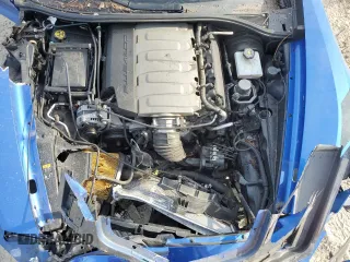 2019 Chevrolet Corvette Grand Sport 1LT with VIN 1G1YW2D73K5114299, listed as a Copart auction lot 82214464 with 56,131 mi miles and Salvage title. Bid and sale history available at DreamBid. Image 11.
