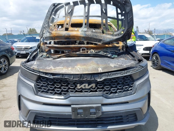 2022 Kia Sorento S with VIN KNDRG4LGXN5110194, listed as a IAAI auction lot 42260585 with Not provided miles and . Bid and sale history available at DreamBid. Image 11.