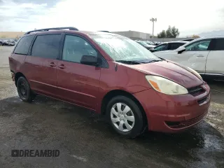 2005 Toyota Sienna CE with VIN 5TDZA23C65S325066, listed as a Copart auction lot 51325085 with 199,357 mi miles and Salvage Title. Bid and sale history available at carsss.com. Image 4.