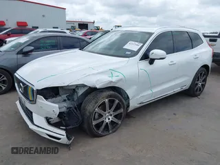 2018 Volvo XC60 Inscription with VIN YV4A22RL6J1023802, listed as a IAAI auction lot 42357101 with 96,866 mi miles and . Bid and sale history available at DreamBid. Image 2.