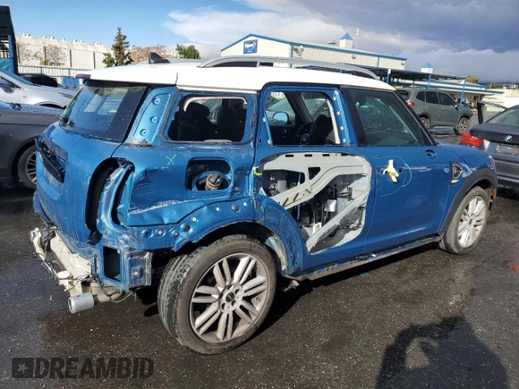 2020 MINI Countryman Cooper S with VIN WMZYX1C03L3L94225, listed as a Copart auction lot 80098624 with 33,195 mi miles and Salvage Title. Bid and sale history available at carsss.com. Image 3.
