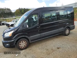 2020 Ford Transit Passenger XL with VIN 1FBAX2C82LKA61389, listed as a Copart auction lot 51582815 with 137,866 mi miles and Clean Title. Bid and sale history available at carsss.com. Image 1.