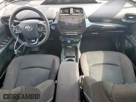 2019 Toyota Prius L Eco with VIN JTDKARFUXK3094684, listed as a Copart auction lot 57084325 with 105,940 mi miles and Clean title. Bid and sale history available at DreamBid. Image 8.