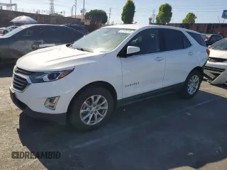 2019 Chevrolet Equinox LT z VIN 2GNAXKEV7K6143545, wystawiony jako Copart lot #57125115 z przebiegiem 107 966 mil mil oraz Szkoda całkowita • Salvage title. Historia ofert i sprzedaży dostępna na DreamBid. Obrazek 1.