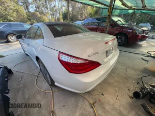 2015 Mercedes-Benz SL-Class SL 550 with VIN WDDJK7DA5FF033825, listed as a Copart auction lot 86223464 with 5,610 mi miles and Salvage Title. Bid and sale history available at carsss.com. Image 3.