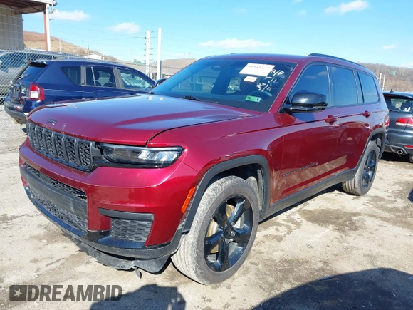 2021 Jeep Grand Cherokee Altitude с VIN 1C4RJKAG2M8153398, выставлен на аукционе IAAI как лот 41545227 с пробегом 46 178 миль миль и . История ставок и продаж доступна на DreamBid. Изображение 2.