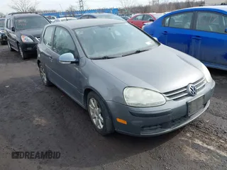 2009 Volkswagen Rabbit S with VIN WVWBB71K59W064153, listed as a IAAI auction lot 41514356 with 97,283 mi miles. Bid and sale history available at carsss.com. Image 1.