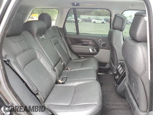2018 Land Rover Range Rover HSE with VIN SALGS2RKXJA384818, listed as a Copart auction lot 59810145 with 77,855 mi miles and Salvage title. Bid and sale history available at DreamBid. Image 11.