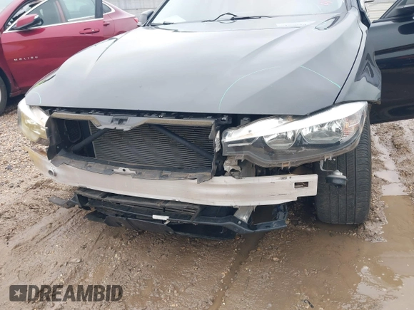 2016 BMW 3 Series 320i with VIN WBA8E1G52GNT37646, listed as a IAAI auction lot 41739297 with 79,186 mi miles and . Bid and sale history available at carsss.com. Image 6.