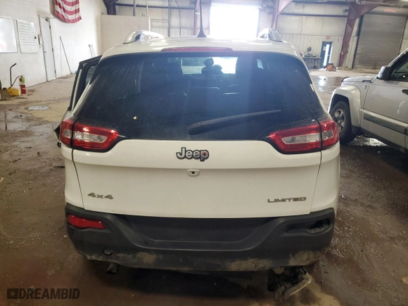2016 Jeep Cherokee Limited with VIN 1C4PJMDS8GW271331, listed as a Copart auction lot 86619074 with 154,579 mi miles and Clean Title. Bid and sale history available at carsss.com. Image 6.