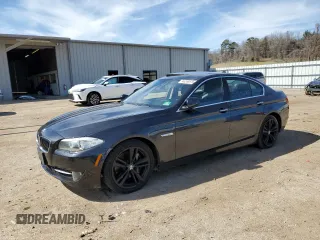 2013 BMW 5 Series 535i xDrive with VIN WBAFU7C54DDU71501, listed as a Copart auction lot 48206915 with 121,208 mi miles and Salvage Title. Bid and sale history available at carsss.com. Image 1.