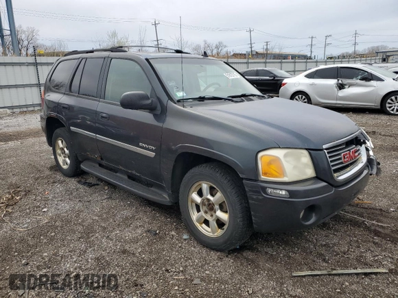 2006 GMC Envoy SLT with VIN 1GKDT13S762238764, listed as a Copart auction lot 51815715 with 302,598 mi miles and Salvage Title. Bid and sale history available at carsss.com. Image 4.